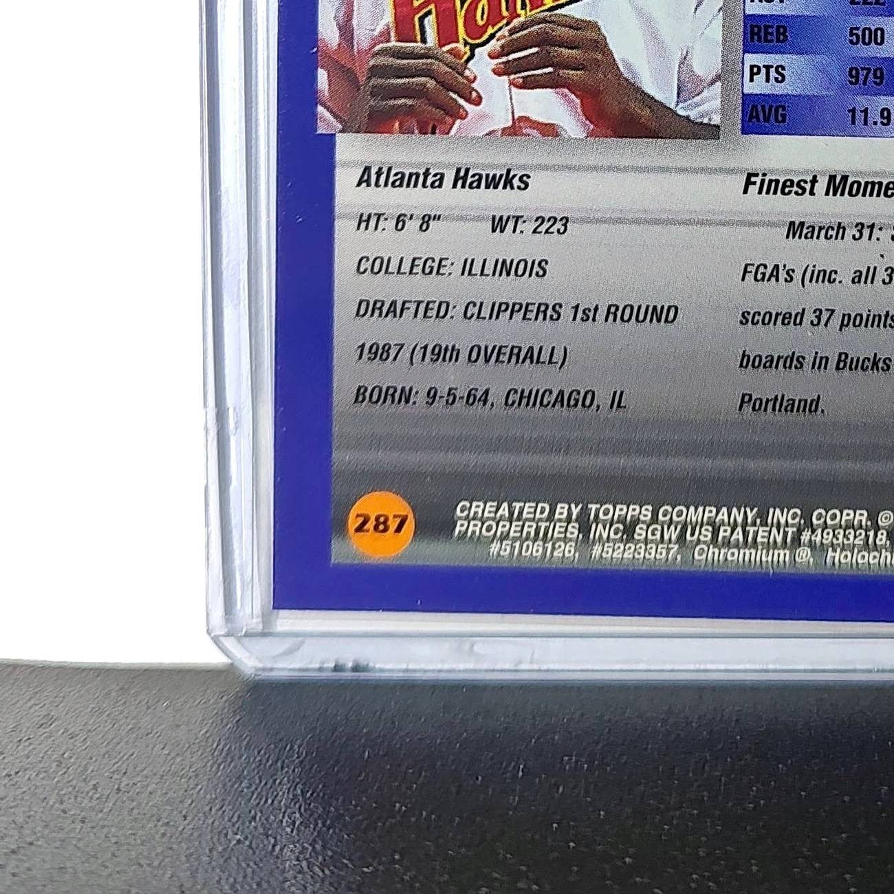 Ken Norman 1994-95 Topps Finest #287 Basketball Card