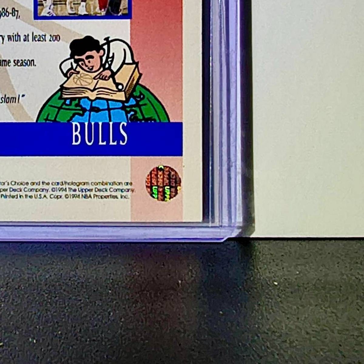 Michael Jordan 1994-95 Upper Deck Collector's Choice #402 Card Chicago Bulls