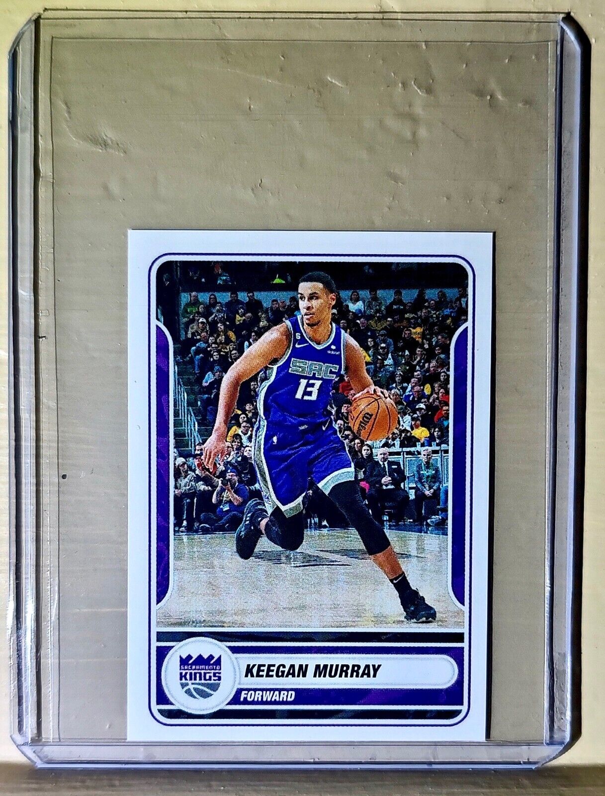 2023-24 Keegan Murray Panini NBA Basketball #456 Sticker Sacramento Kings