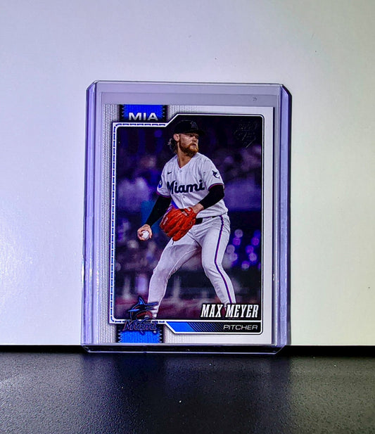 Max Meyer 2026 Topps Update MLB #US345 Card Miami Marlins