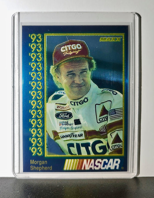 Morgan Shepherd 1993 Maxx Premier Plus Racing #21 NASCAR Wood Brothers Racing