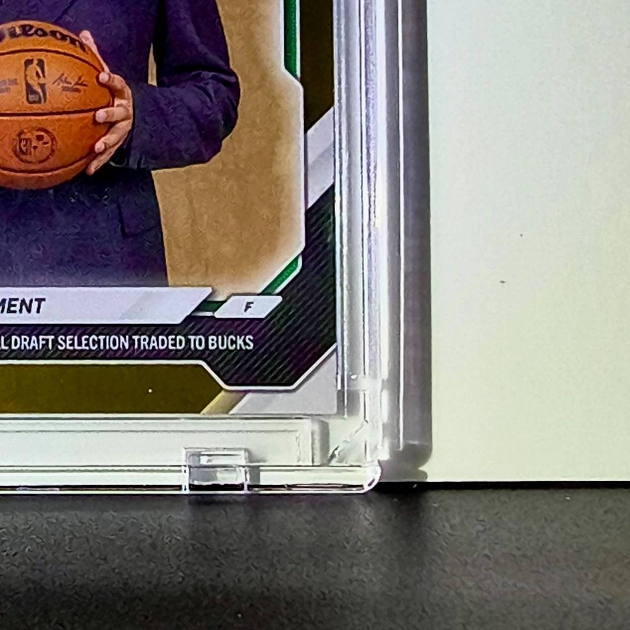 Nate Ament Rookie 2026-27 Topps NBA Draft #NAME Gold Foil 11/50 Milwaukee Bucks