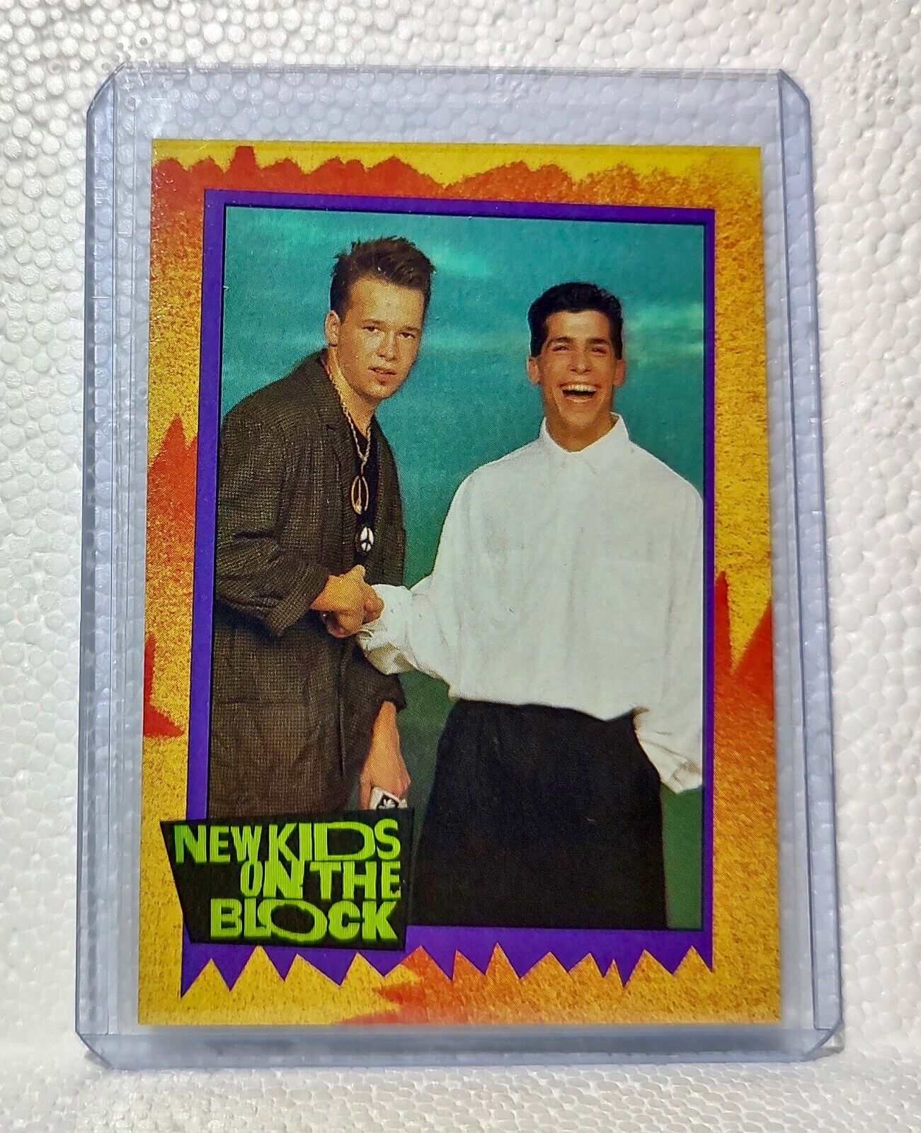 Peace 1989 New Kids on the Block #87 Trading Card