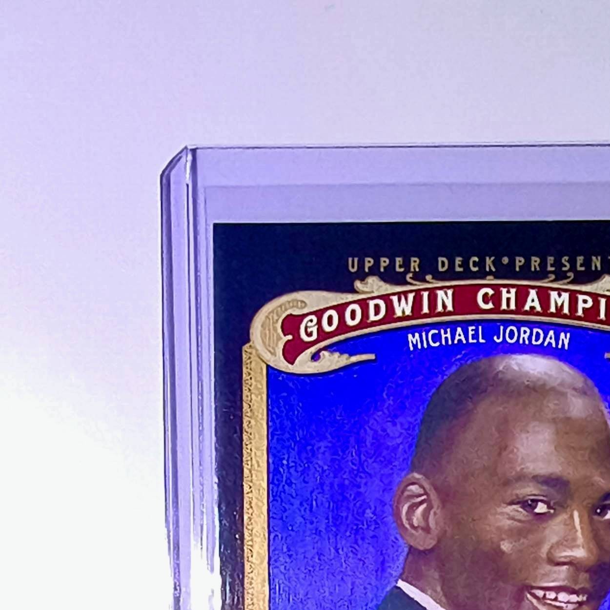 Michael Jordan 2012 Upper Deck Goodwin Champions #123 Card Chicago Bulls