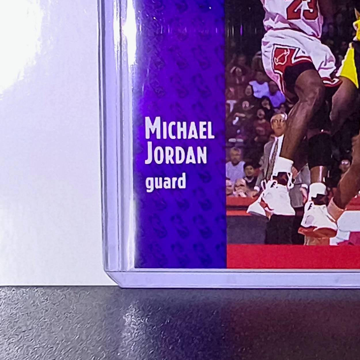 Michael Jordan 1991-92 Fleer League Leaders #220 Basketball Card Chicago Bulls