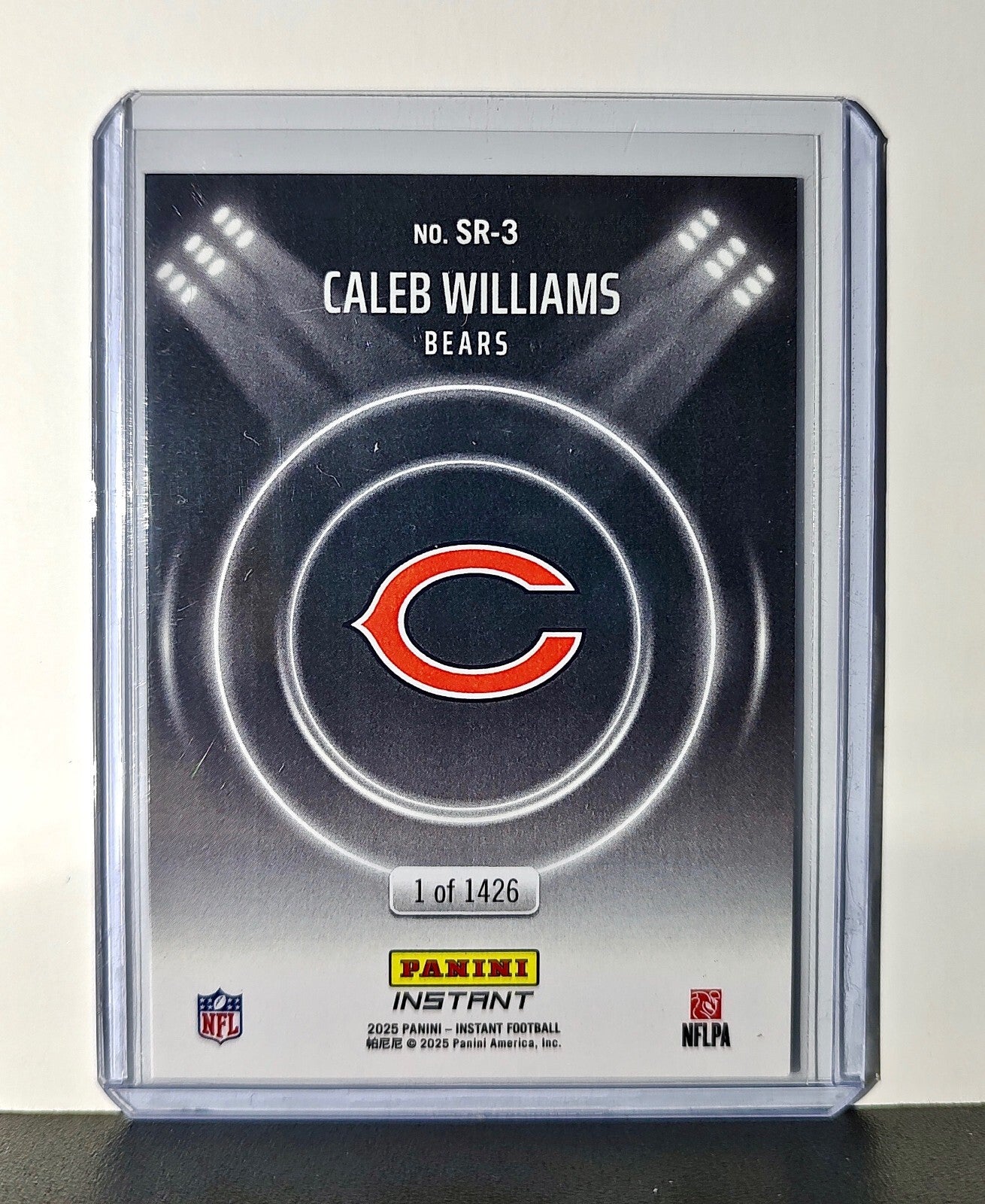 Caleb Williams Rookie 2024 Panini Spotlight Rookies NFL #3 Card Bears 1 of 1426