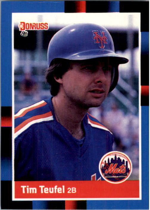 1988 Tim Teufel Donruss Baseball Card #648