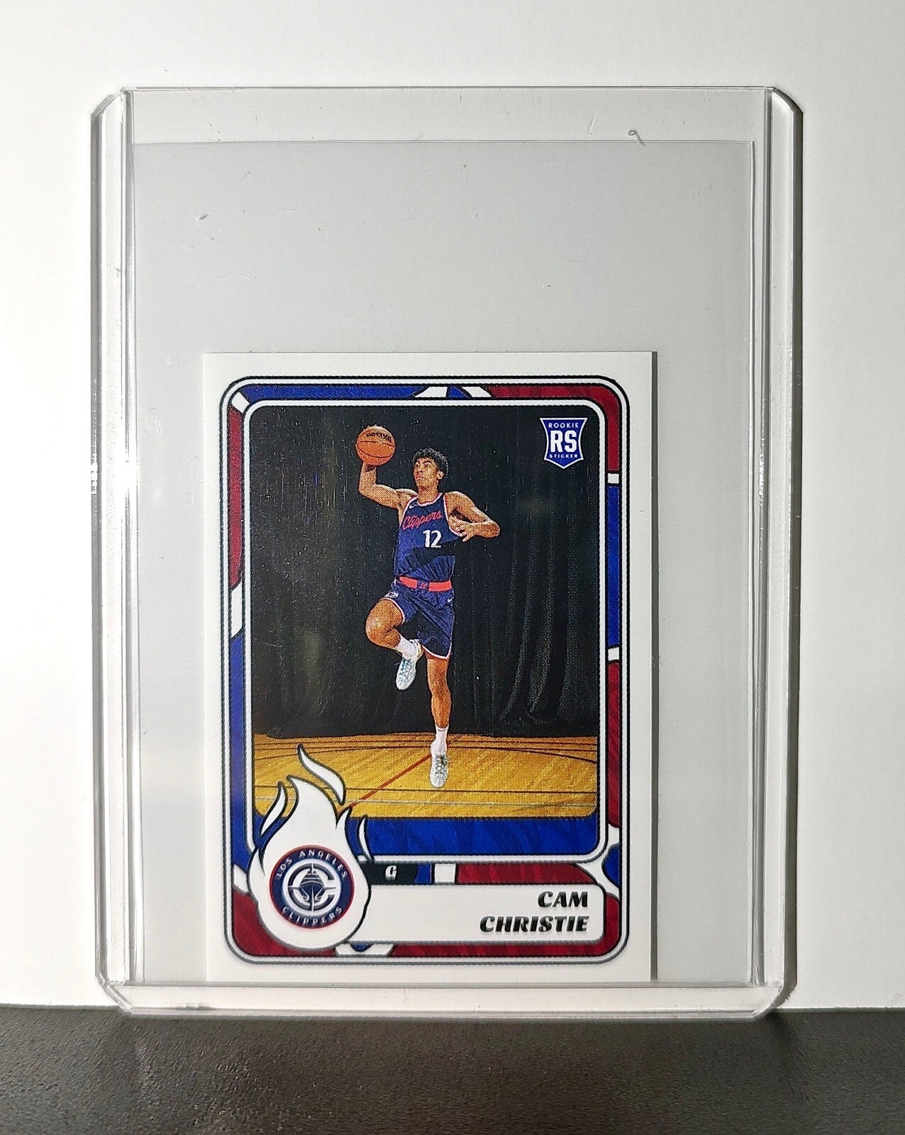 Cam Christie Rookie 2024-25 Panini NBA #356 Sticker Card Los Angeles Clippers