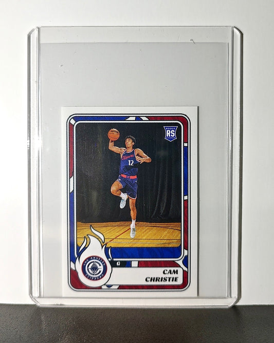Cam Christie Rookie 2024-25 Panini NBA #356 Sticker Card Los Angeles Clippers