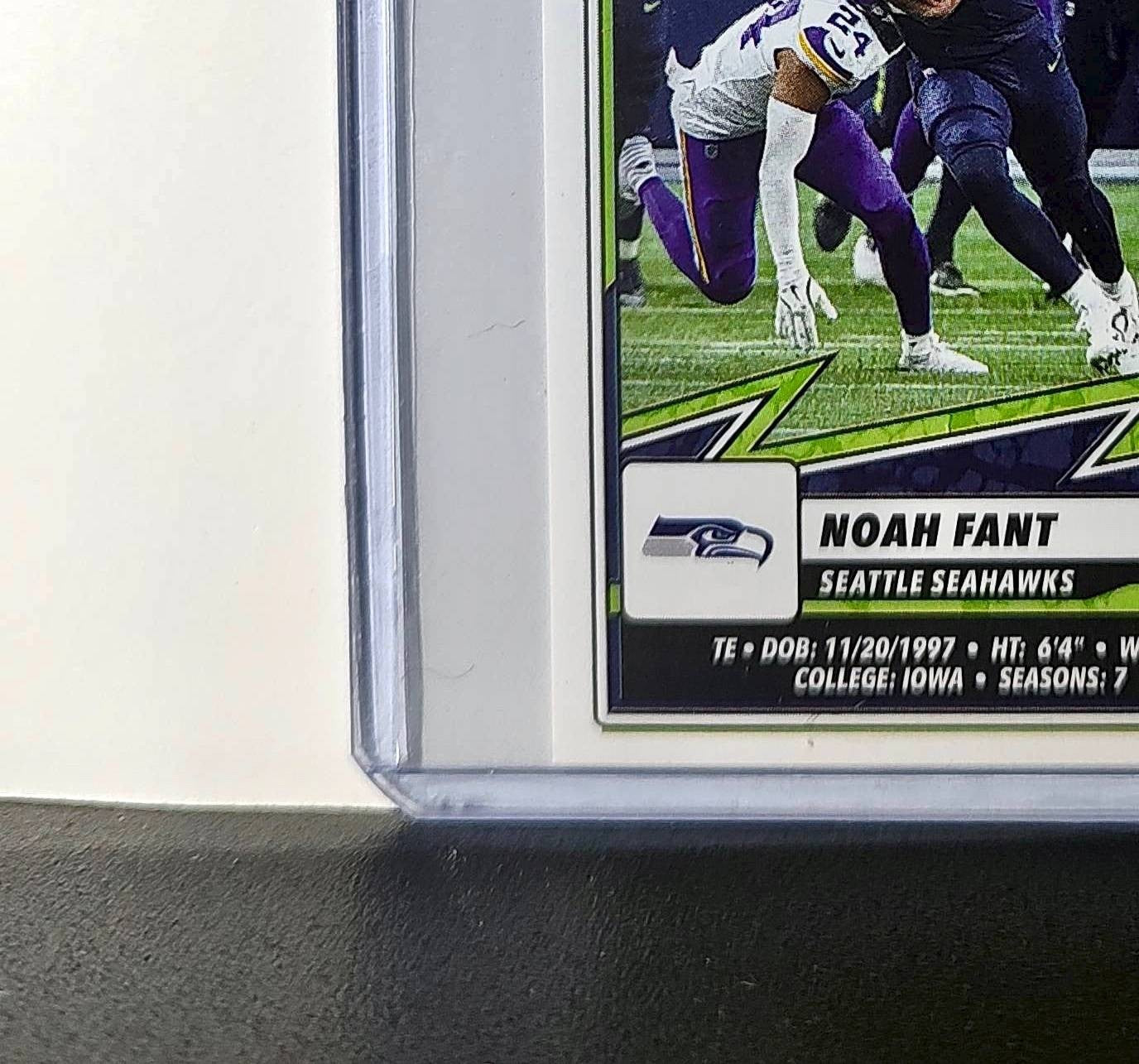 Noah Fant 2025 Panini NFL #542 Sticker Seattle Seahawks