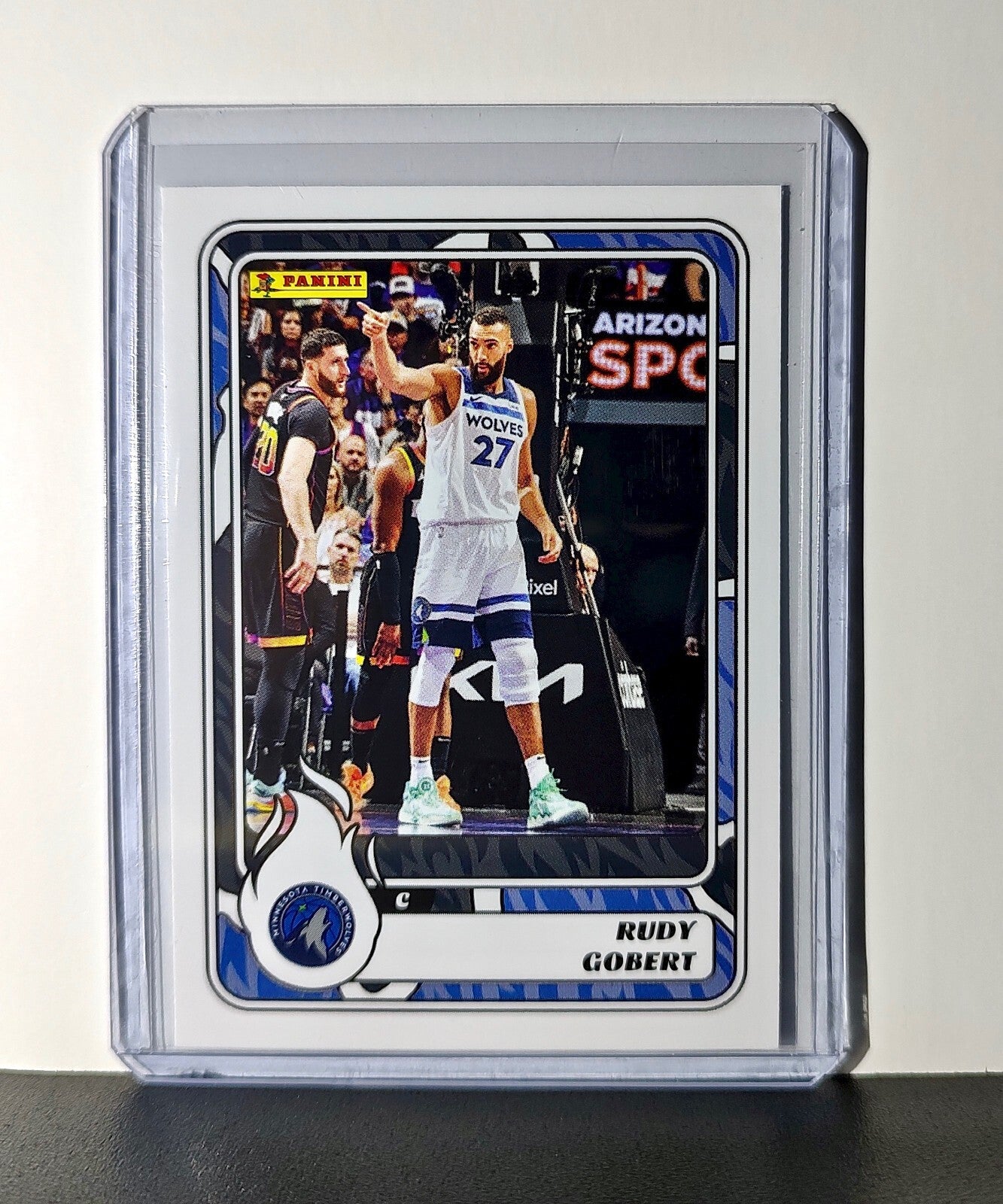 Rudy Gobert 2024-25 Panini NBA #25 Sticker Card Minnesota Timberwolves