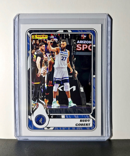 Rudy Gobert 2024-25 Panini NBA #25 Sticker Card Minnesota Timberwolves