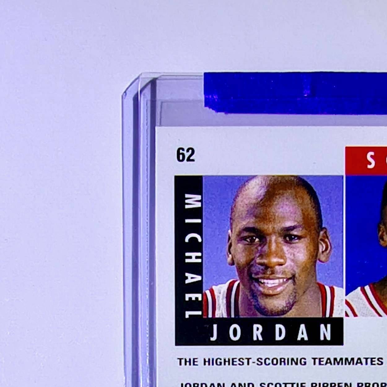 Michael Jordan Scottie Pippen 1992-93 Upper Deck #62 Basketball Card Bulls