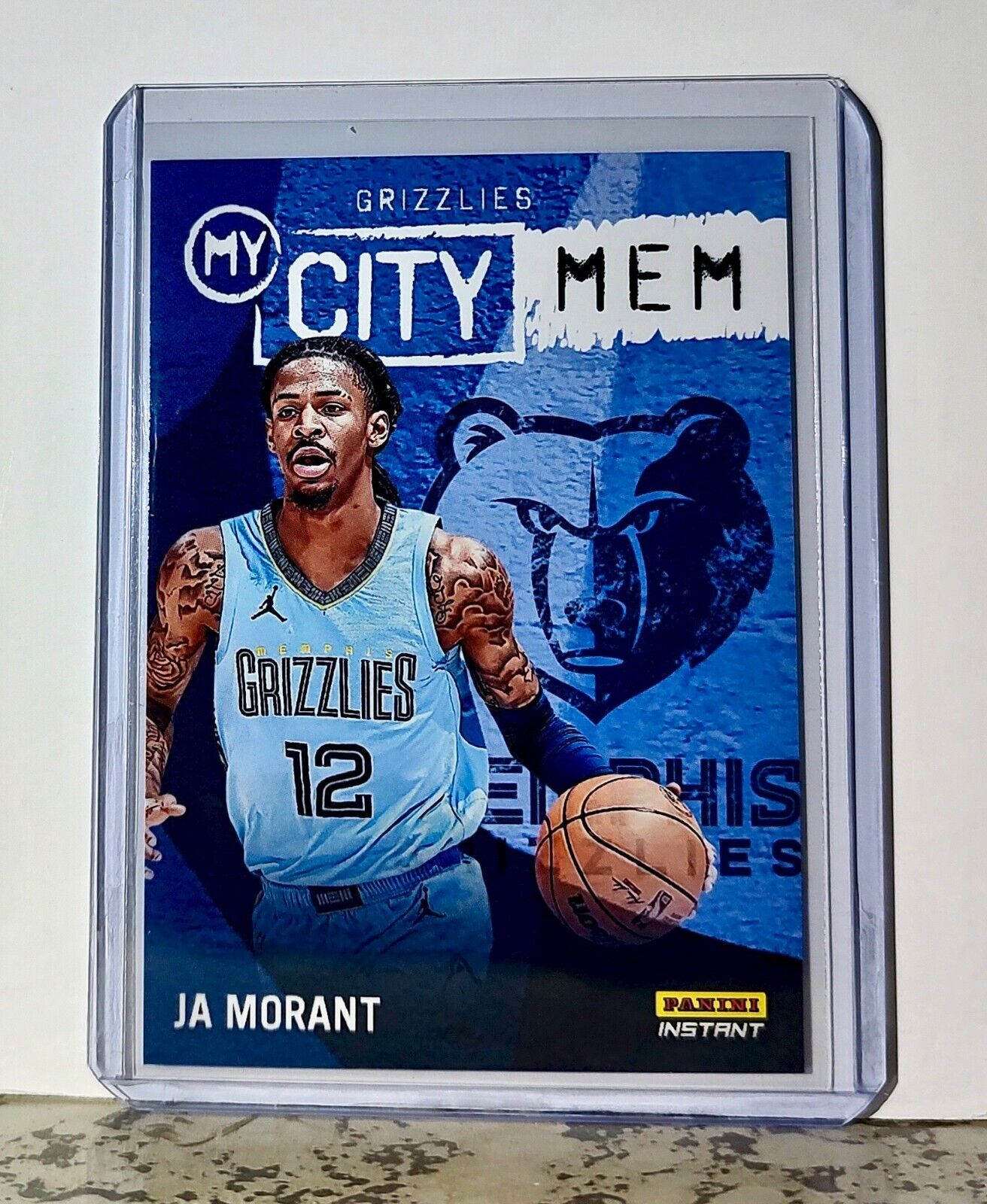 Ja Morant 2023-24 Panini NBA #23 MyCity Basketball Card Memphis Grizzlies 1/543