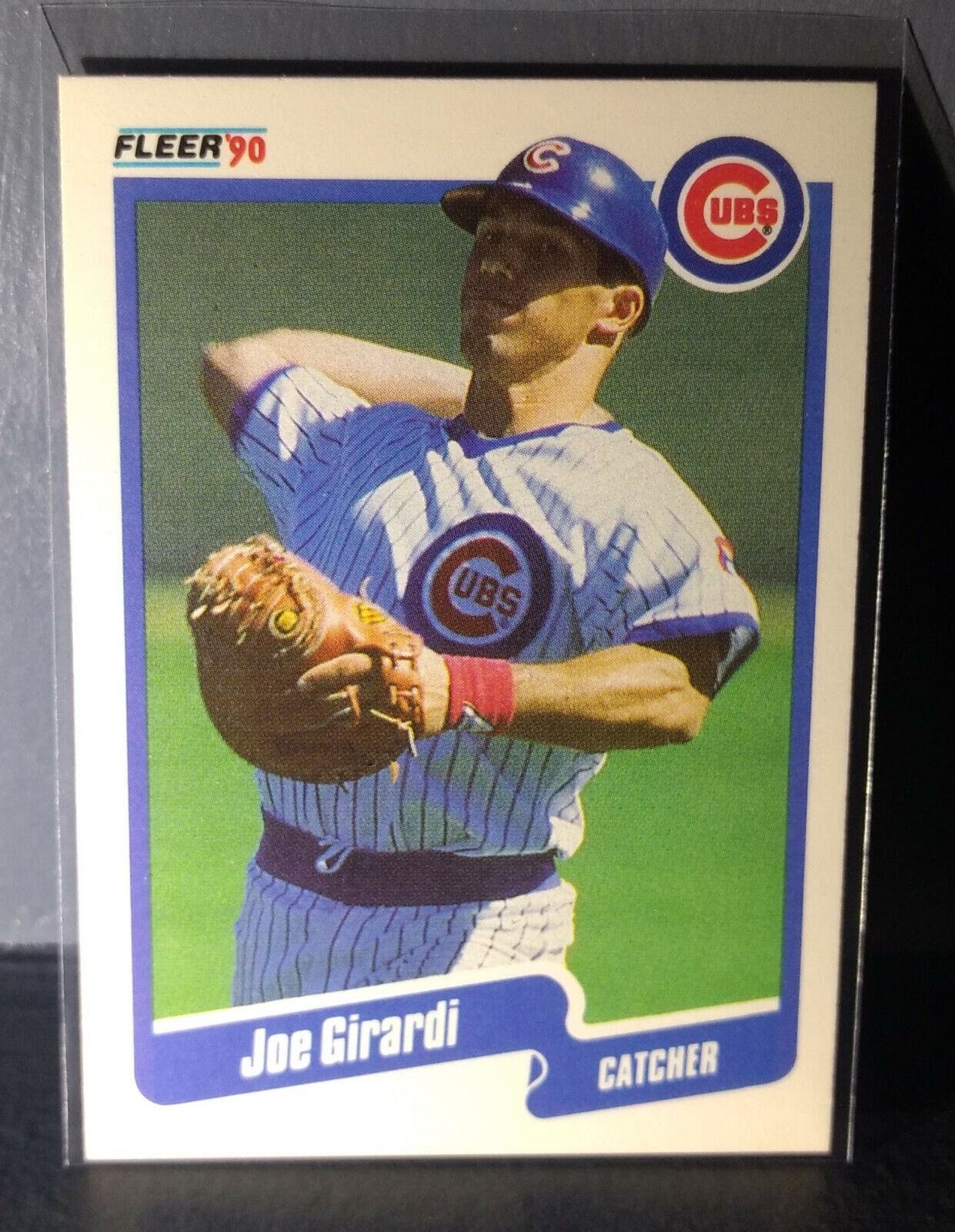 1990 Joe Girardi Fleer Baseball Card #31