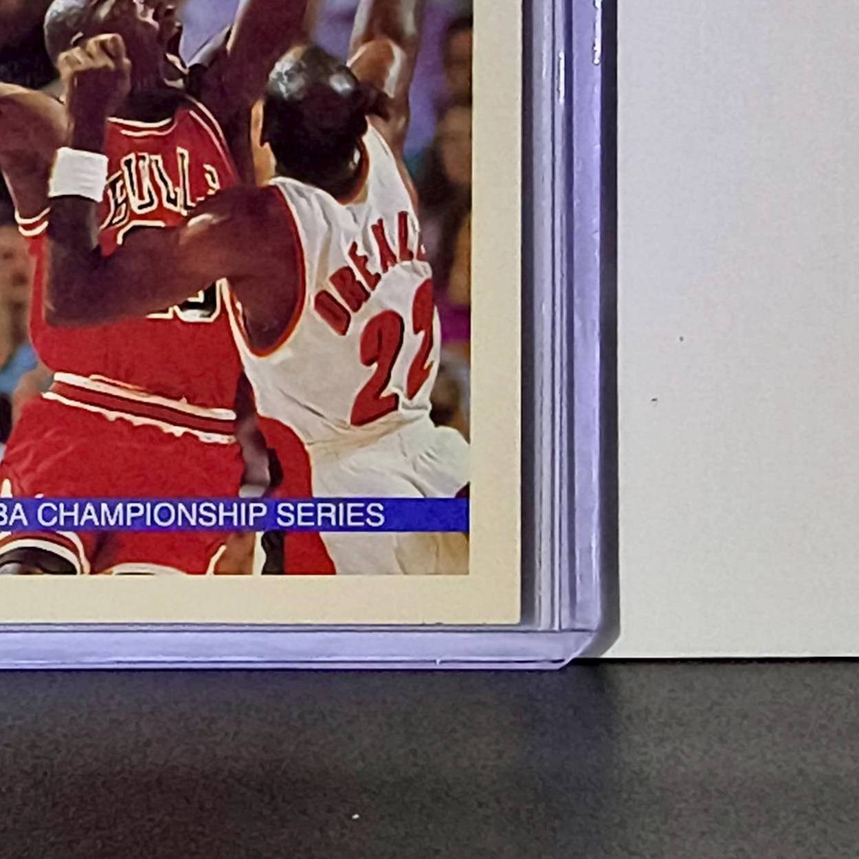 Michael Jordan 1992-93 NBA Hoops Tribune #TR1 Basketball Card Chicago Bulls