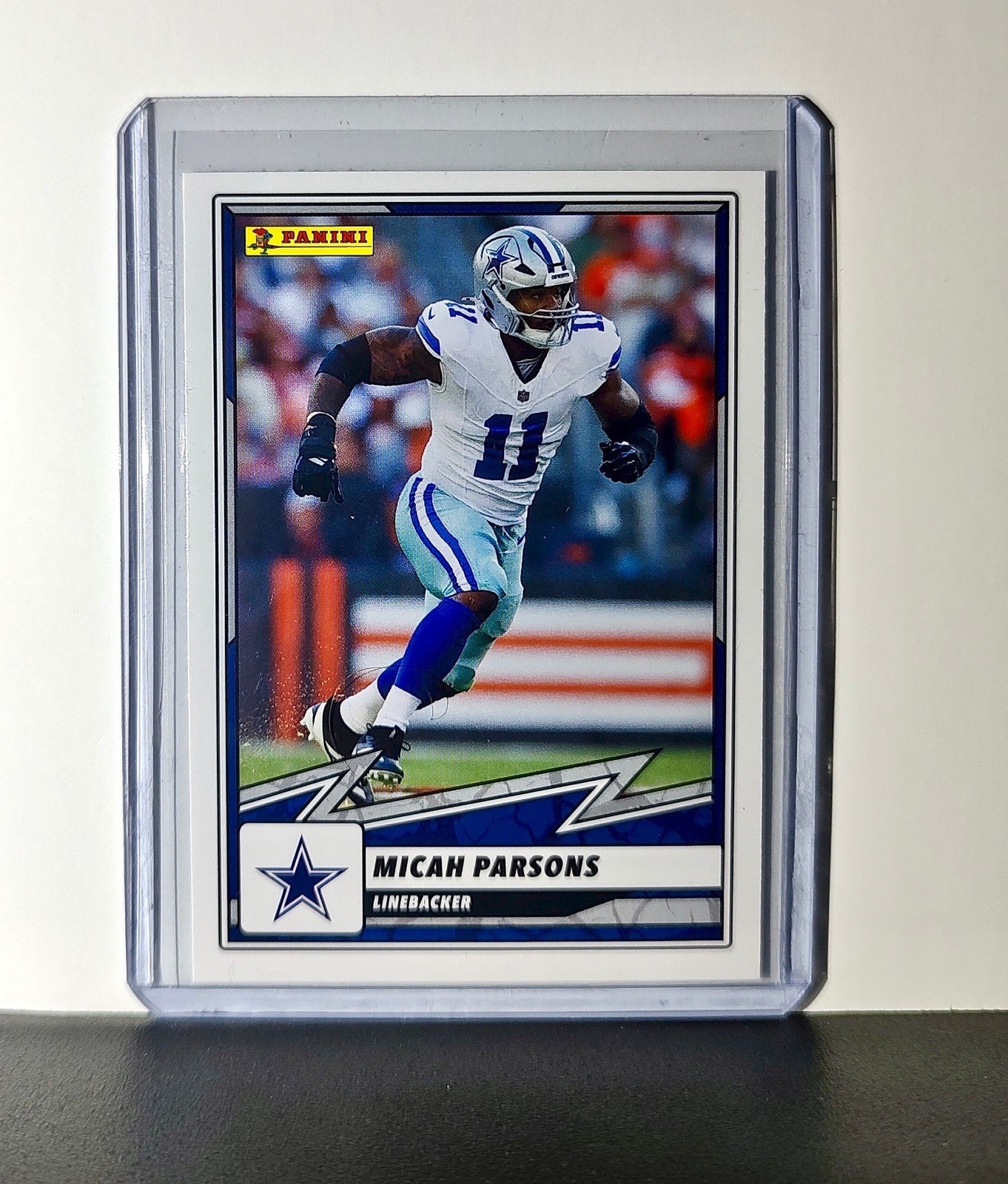Micah Parsons 2025 Panini NFL #28 Sticker Card Dallas Cowboys