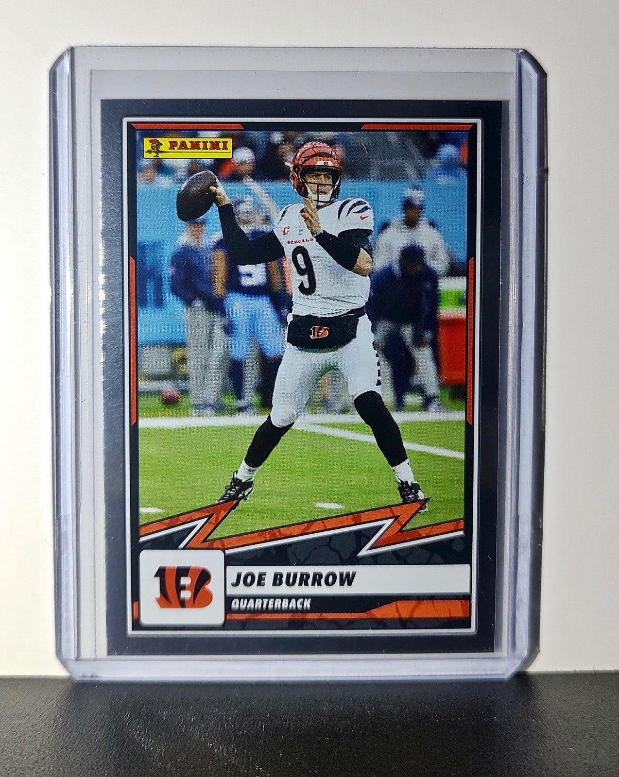 Joe Burrow 2025 Panini NFL #27 Foil Sticker Card Cincinnati Bengals