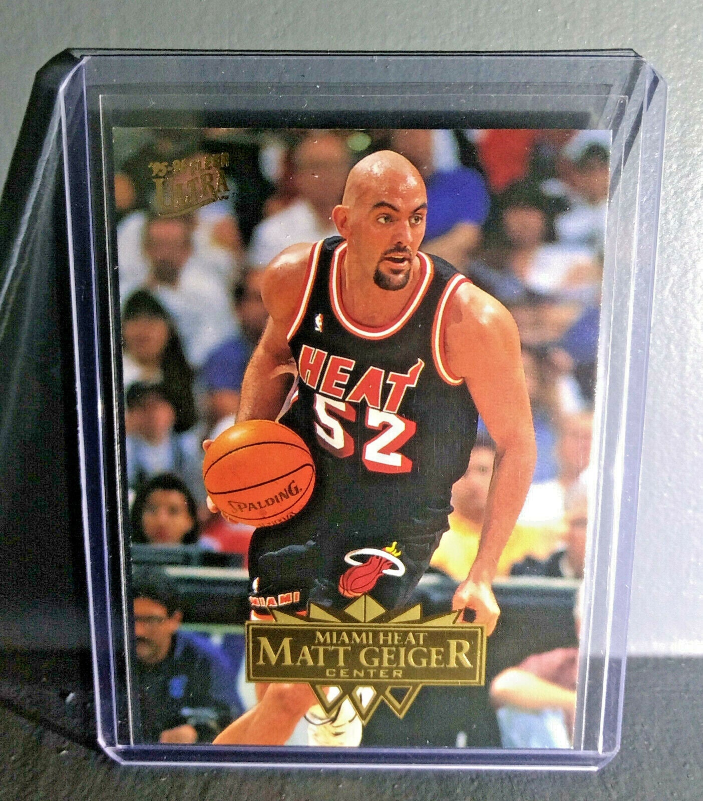 1995-96 Matt Geiger Fleer Ultra #95 Basketball Card