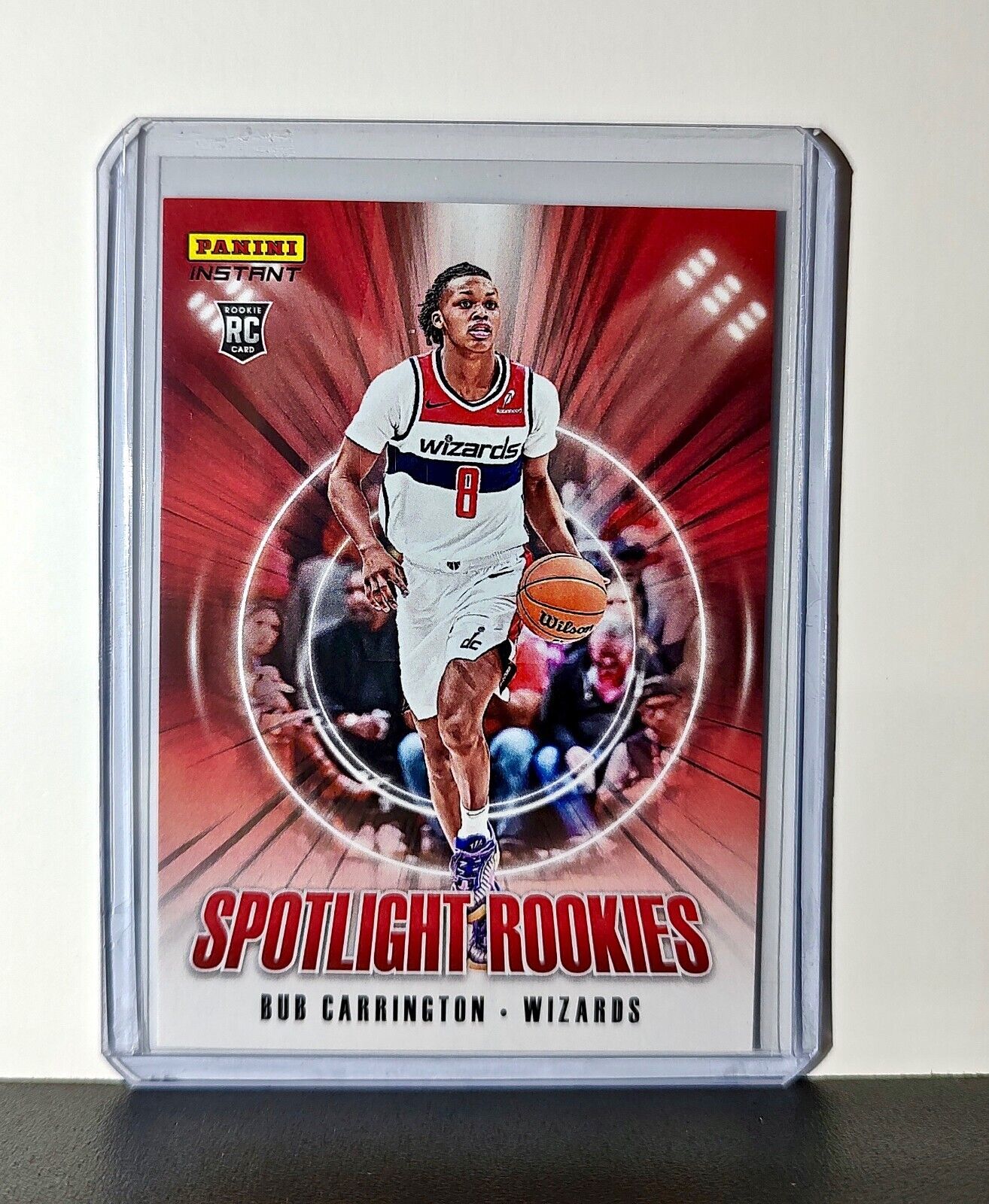 Bub Carrington Rookie 2024-25 Panini Spotlight Rookies NBA #14 Nuggets 1 of 170