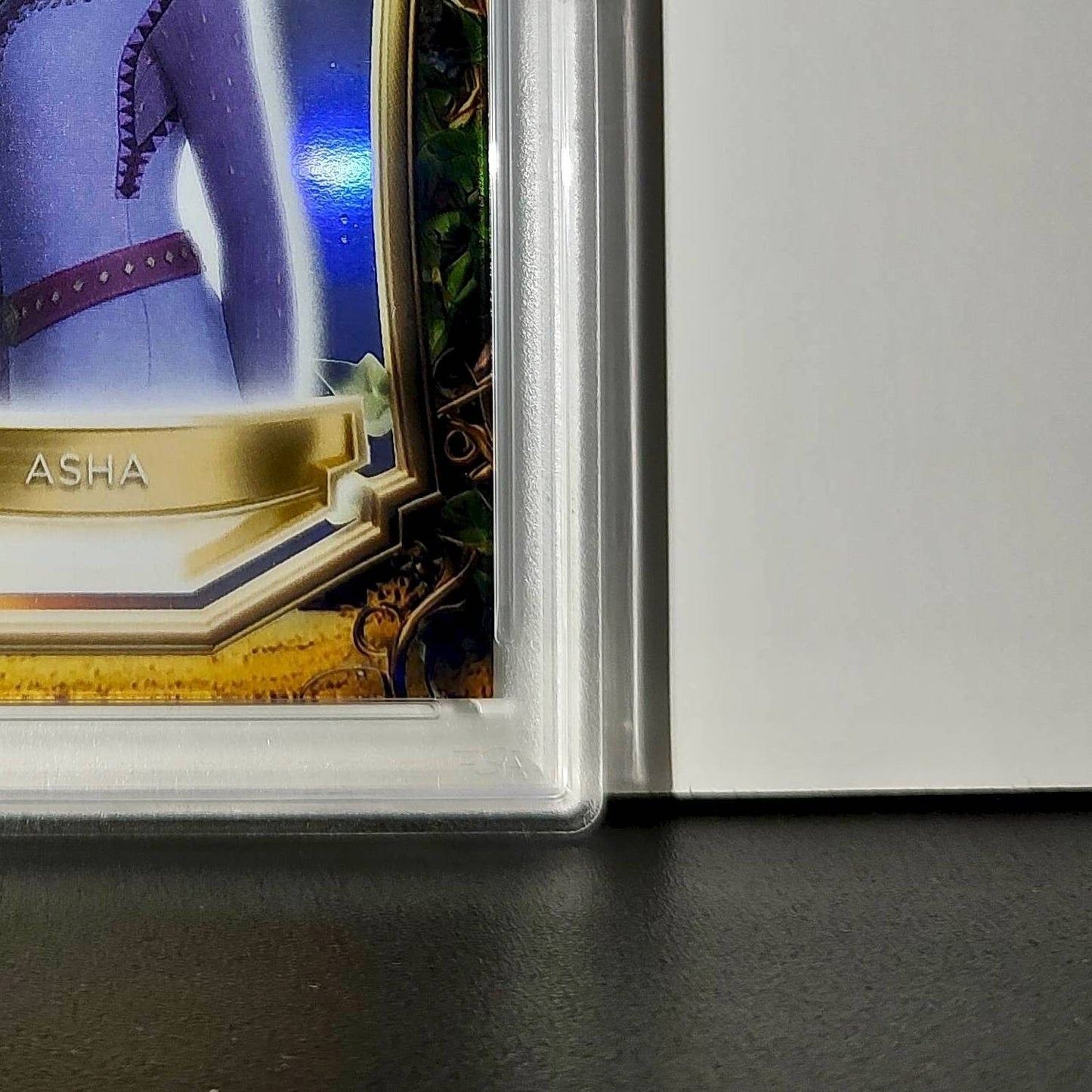 Asha 2025 Topps Enchantments Disney Wonder #E-20 Card Wish PSA 8