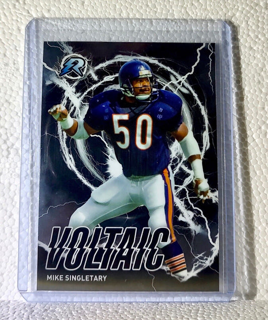 Mike Singletary 2023 Topps Resurgence Voltaic NFL 71 Football Card Chicago Bears