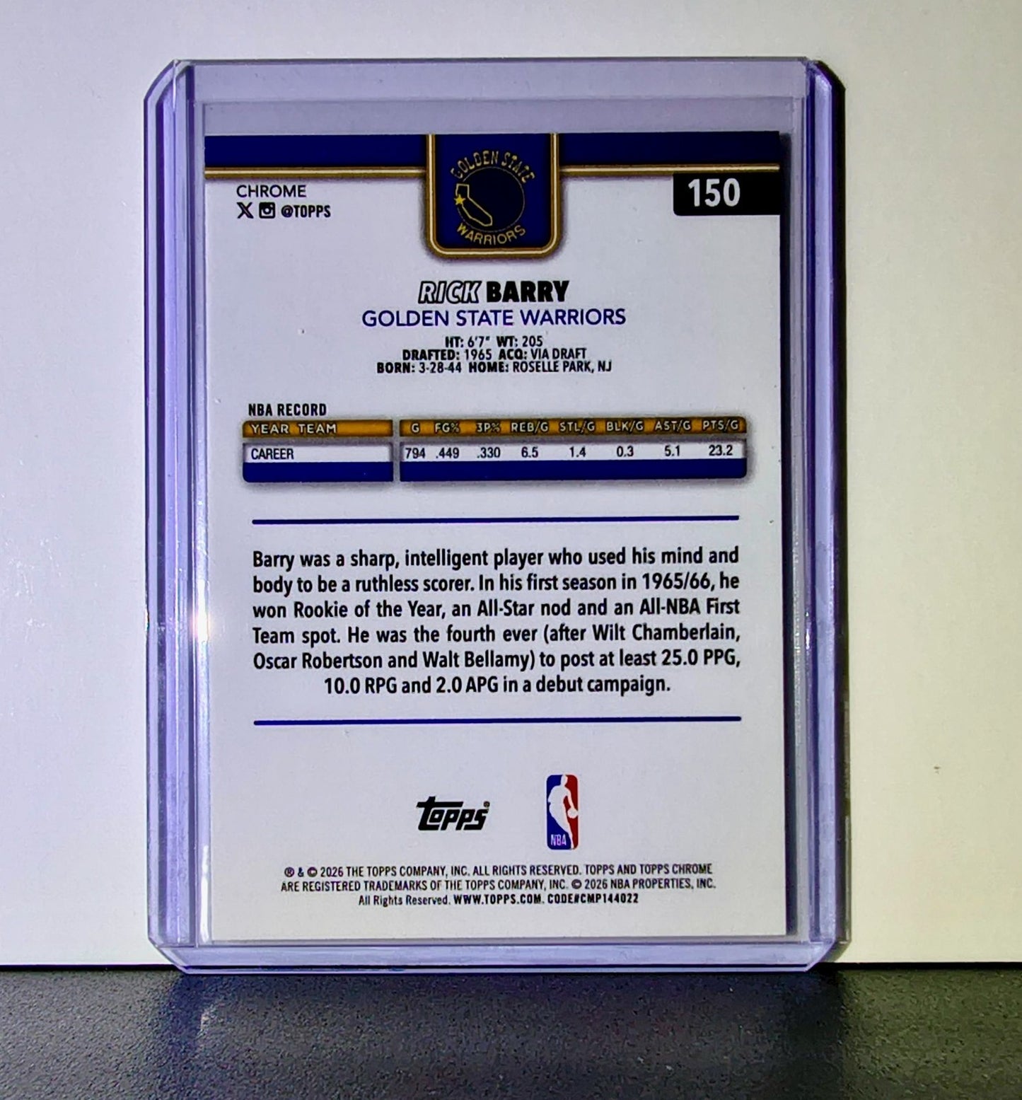 Dwyane Wade 2025-26 NBA Topps Chrome Update #150 Basketball Card Miami Heat