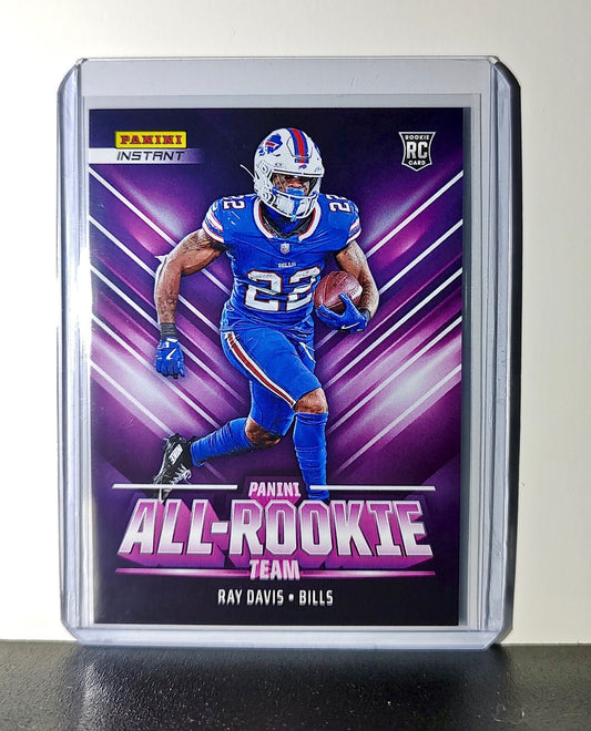 Ray Davis Rookie 2024 Panini NFL #8 All-Rookie Card Buffalo Bills​​ 1 of 314