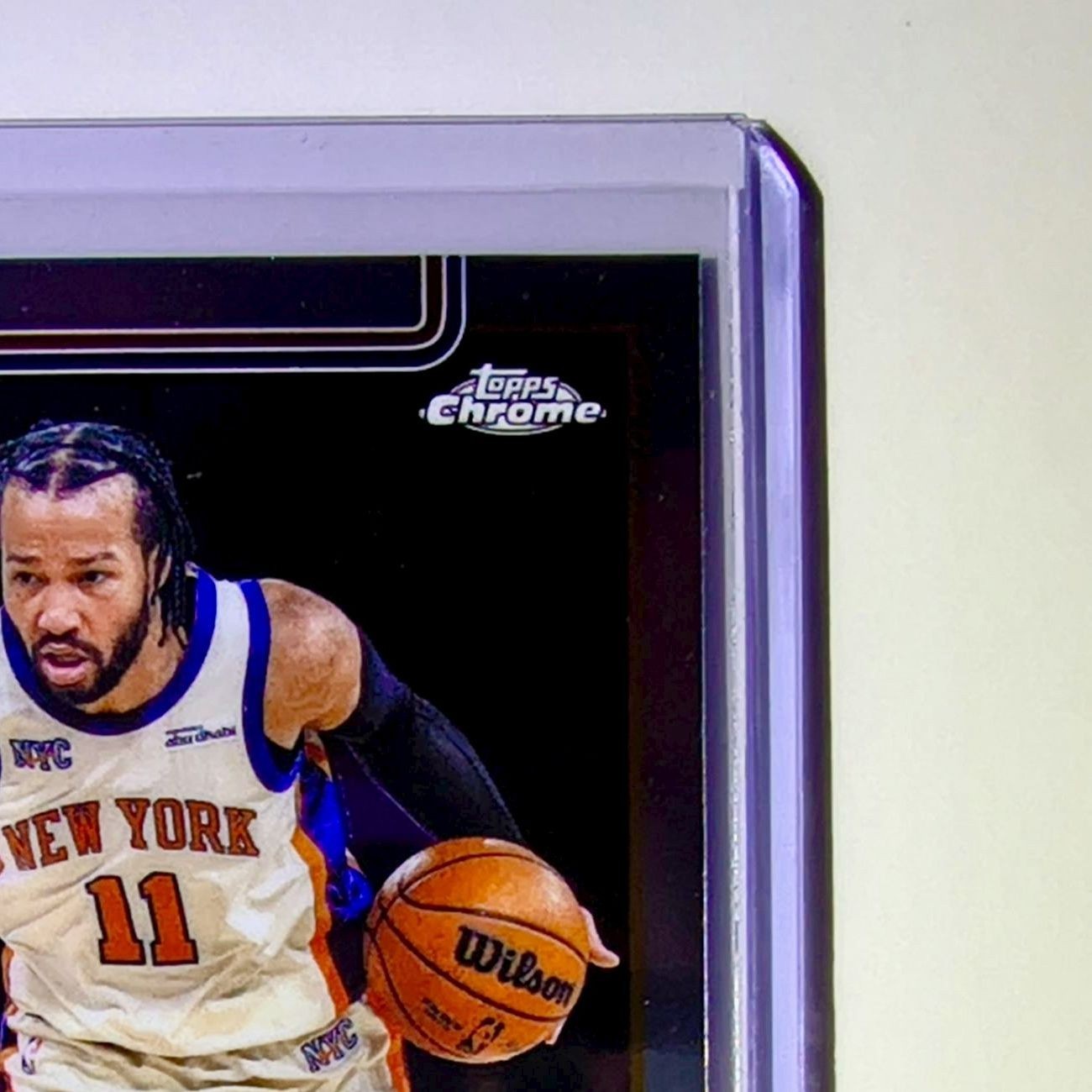 Jalen Brunson 2025-26 NBA Topps Chrome Update #20 Basketball Card NY Knicks