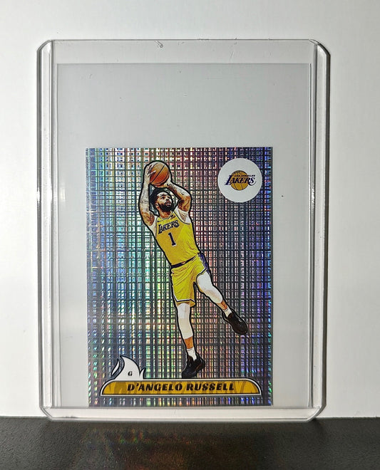 D'Angelo Russell 2024-25 Panini NBA #371 Foil Sticker Card Los Angeles Lakers