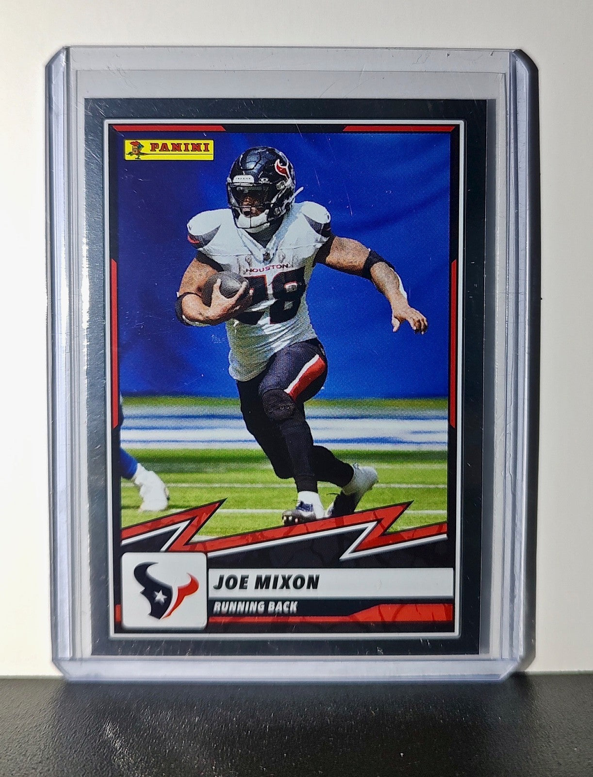 Joe Mixon 2025 Panini NFL #32 Foil Sticker Card Houston Texans