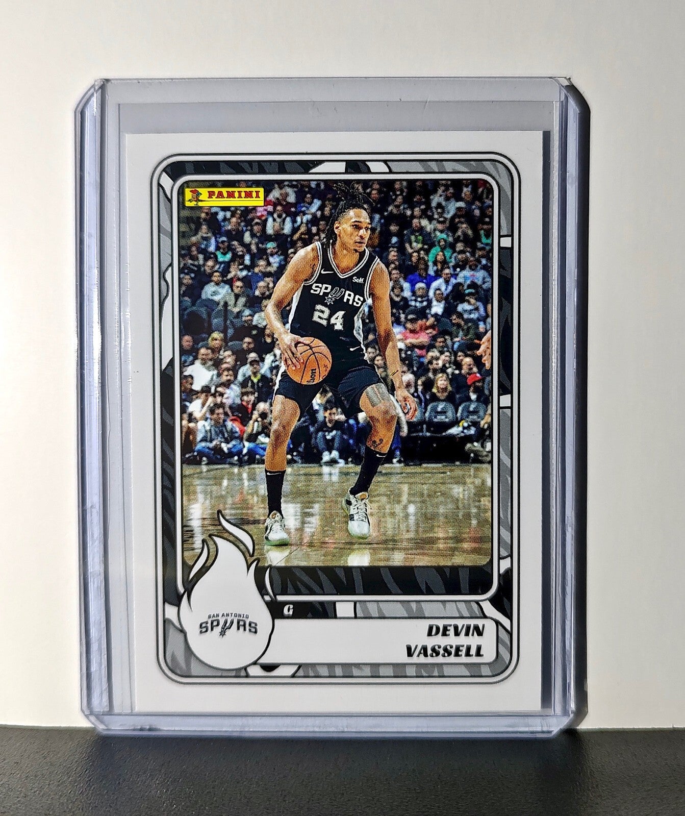 Devin Vassell 2024-25 Panini NBA #56 Sticker Card San Antonio Spurs