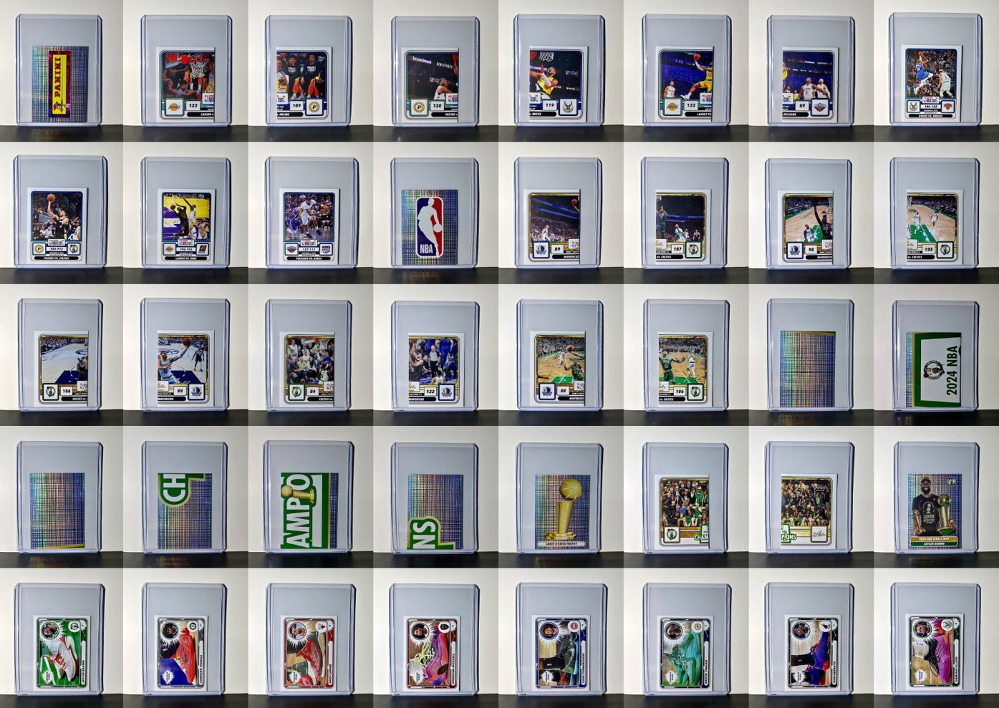 2024-25 Panini NBA Sticker Collection Complete 514 Basketball Set - Toploaded