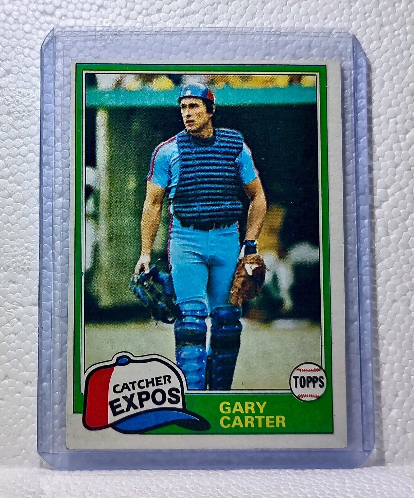 Gary Carter 1981 Topps MLB #660 Baseball Card Montreal Expos