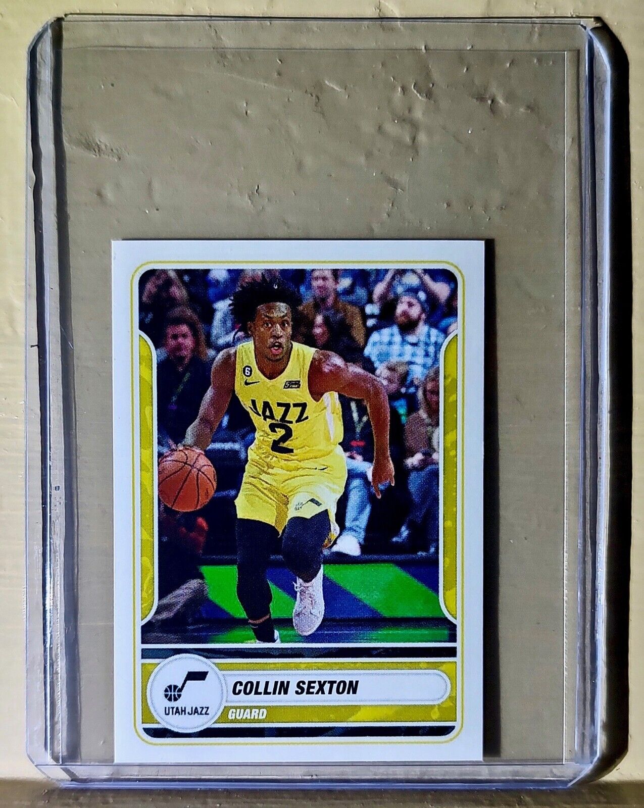 2023-24 Collin Sexton Panini NBA Basketball #482 Sticker Utah Jazz