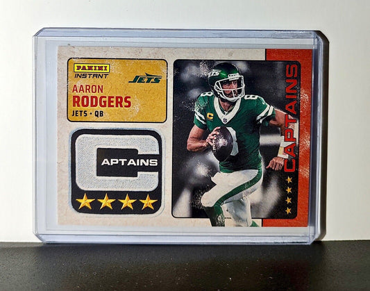 Aaron Rodgers 2024 Panini Captains NFL #23 Card New York Jets 1/351