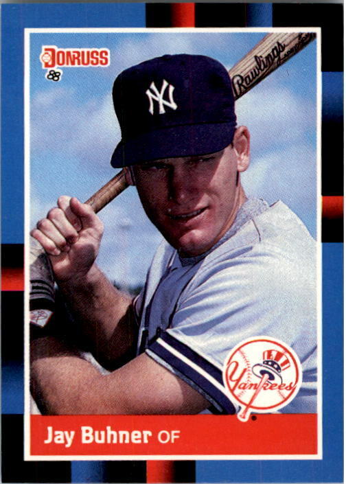 1988 Jay Buhner Donruss Baseball Card #545