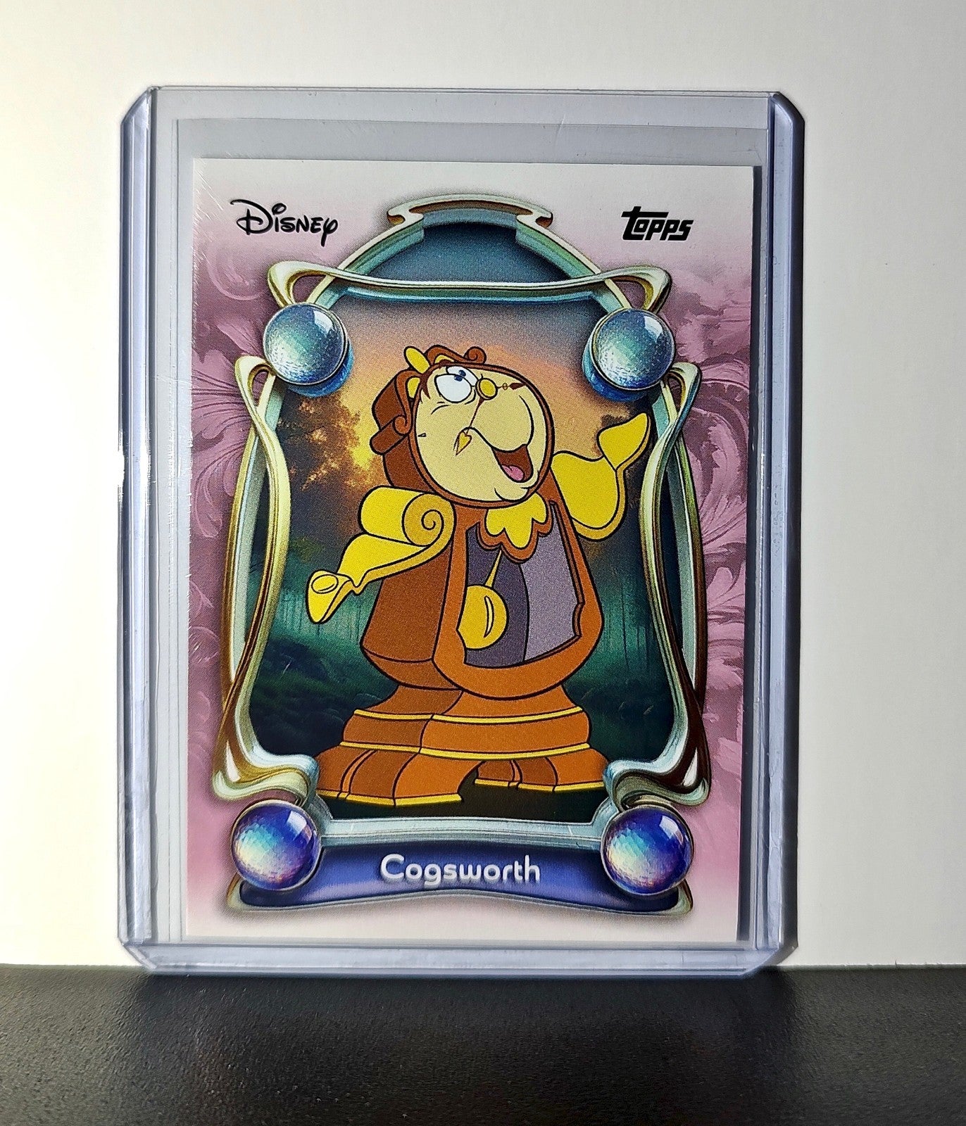 Cogsworth 2025 Topps Disney Wonder #47 Card Beauty and the Beast