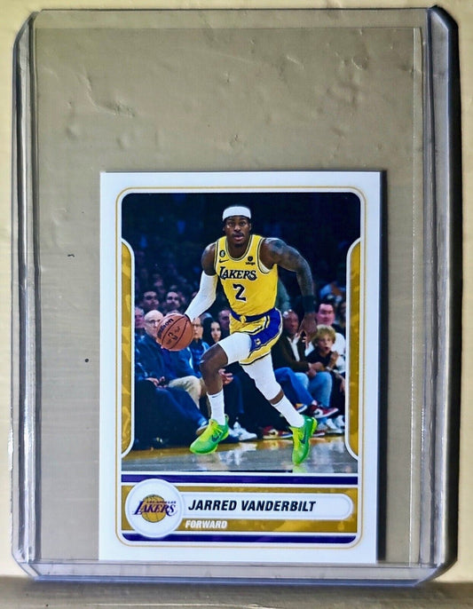 2023-24 Jarred Vanderbilt Panini NBA Basketball #370 Sticker Los Angeles Lakers