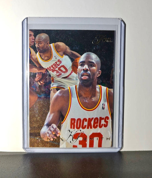 Kenny Smith 1995-96 Flair NBA #53 Card Houston Rockets