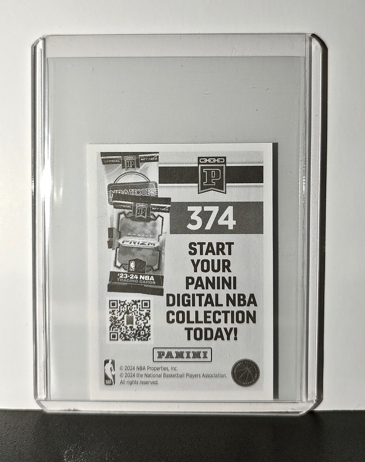 Desmond Bane 2024-25 Panini NBA #374 Sticker Card Memphis Grizzlies