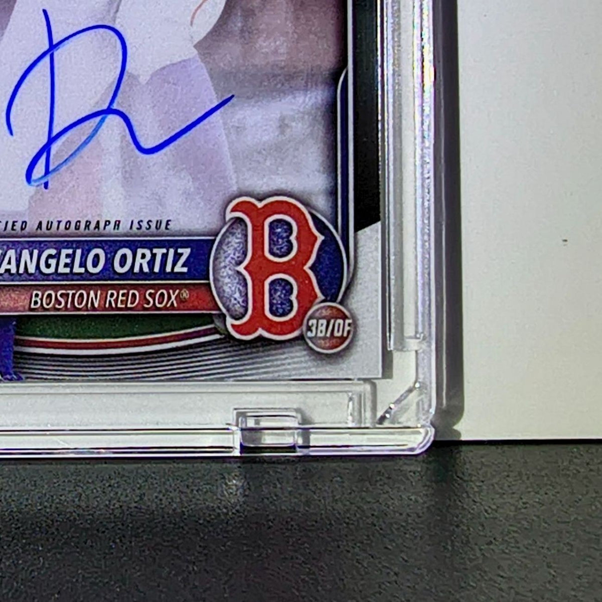 D’Angelo Ortiz Rookie 2025 MLB Bowman Chrome #CPA-DO 1st Autograph Card Red Sox
