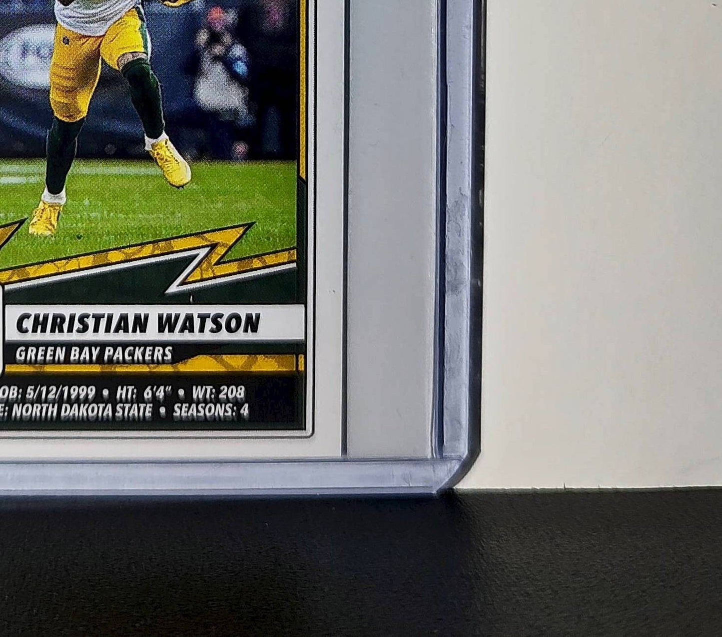 Christian Watson 2025 Panini NFL #397 Sticker Green Bay Packers