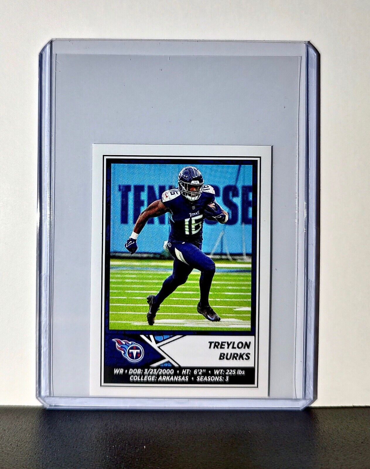 Treylon Burks 2024 Panini NFL Sticker #223 Tennessee Titans
