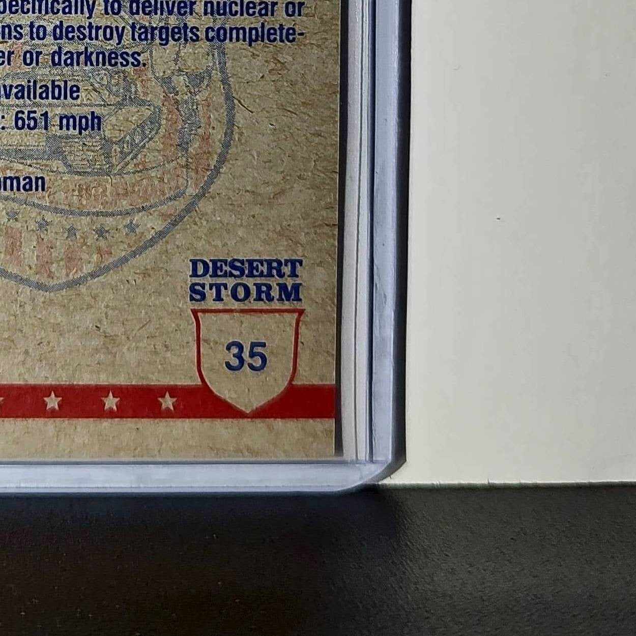 EA-6B Prowler 1991 Topps Desert Storm #35 Card