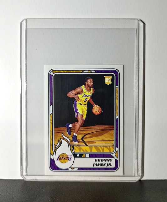 Bronny James Jr. Rookie 2024-25 Panini NBA #369 Sticker Card Los Angeles Lakers
