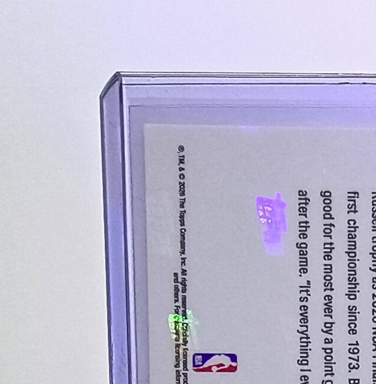 Jalen Brunson 2025-26 Topps Now #339 NBA Finals MVP New York Knicks