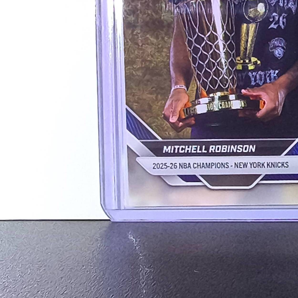 Mitchell Robinson 2026 Topps Now NBA Champions #C8-SP Card New York Knicks