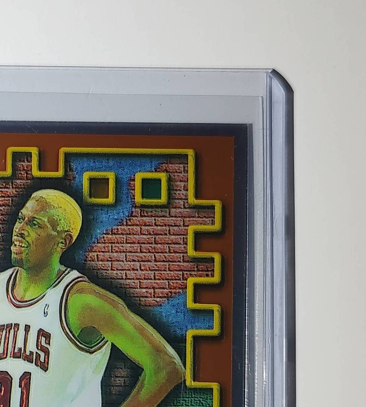 Dennis Rodman 1995-96 Topps Finest NBA #M24 Mysterly Bulls