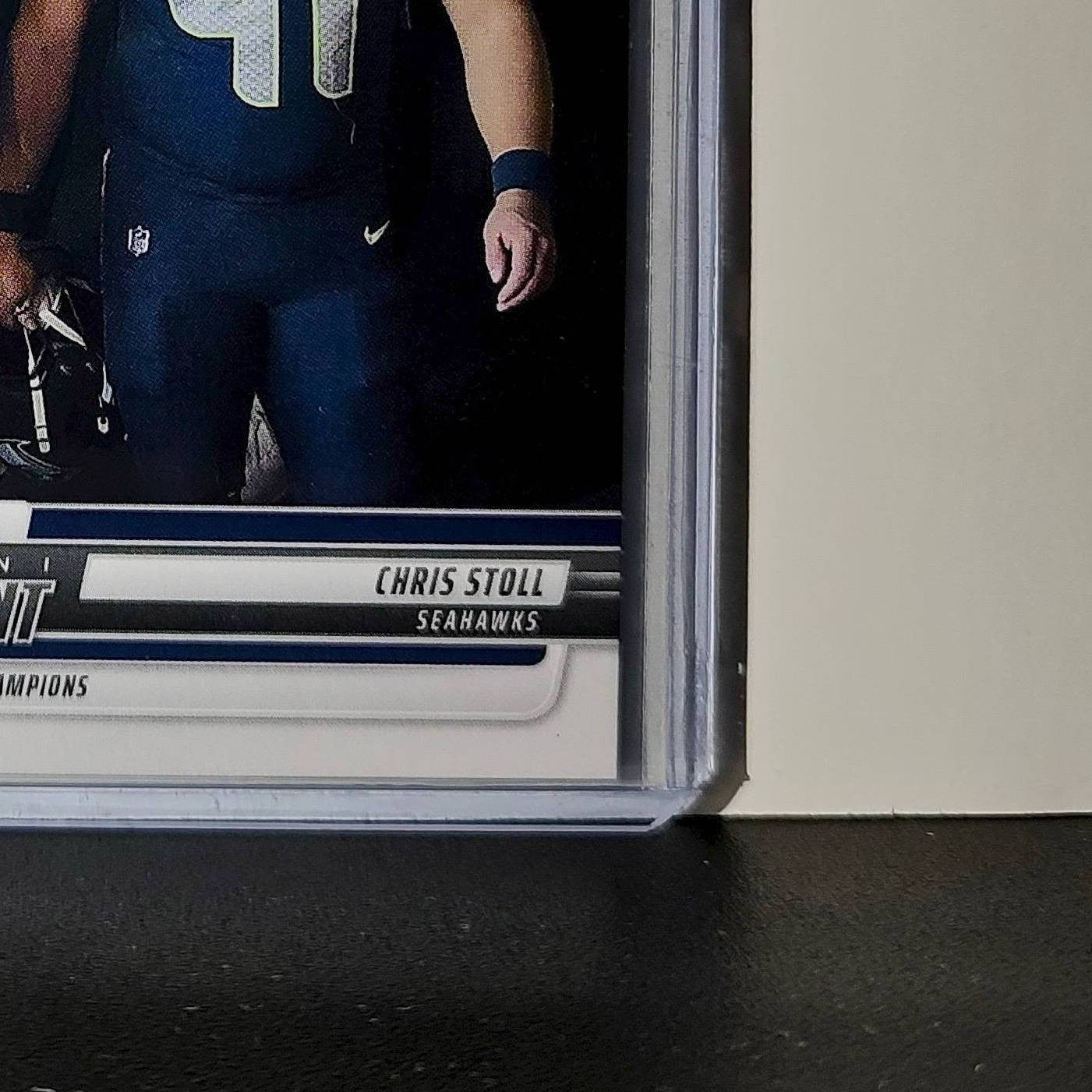 Chris Stoll 2026 Panini NFL Super Bowl LIX Champions #29 Card Seattle Seahawks